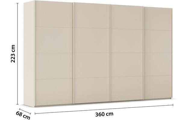Kledingkast Finca Mat Glas
