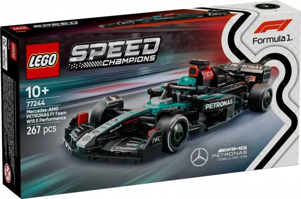 LEGO Speed Champions 77244 Mercedes-AMG F1 W15-racerbil