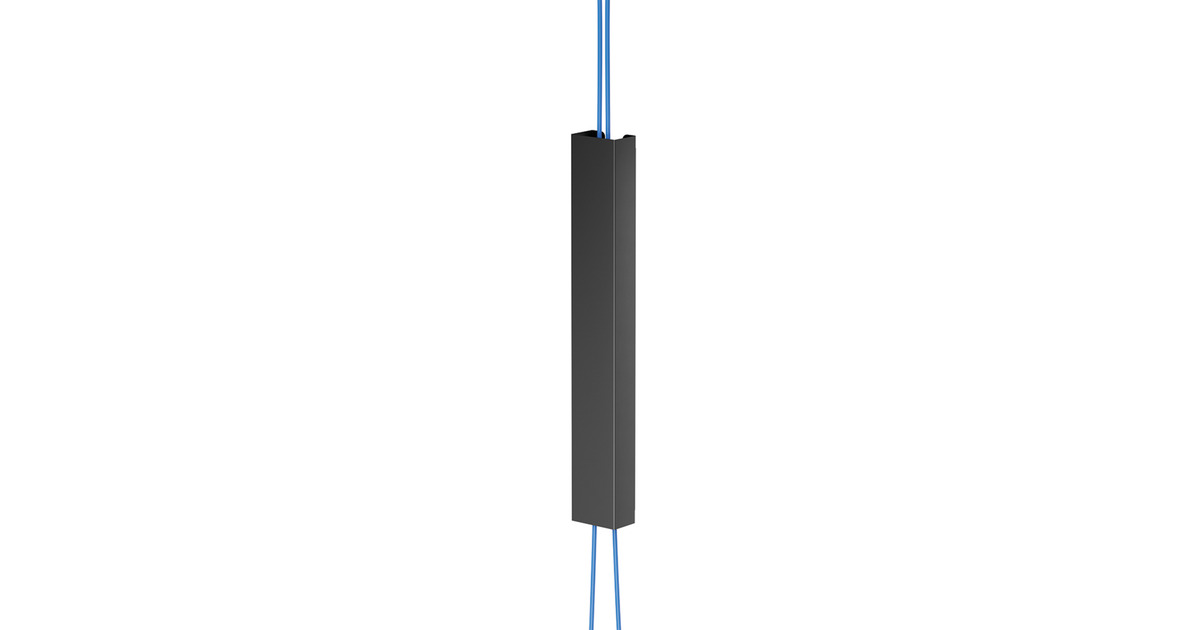 NeomountsADS06-123BL Kabelgoot - magnetische bevestiging - universeel kabelkanaal  (Zwart)