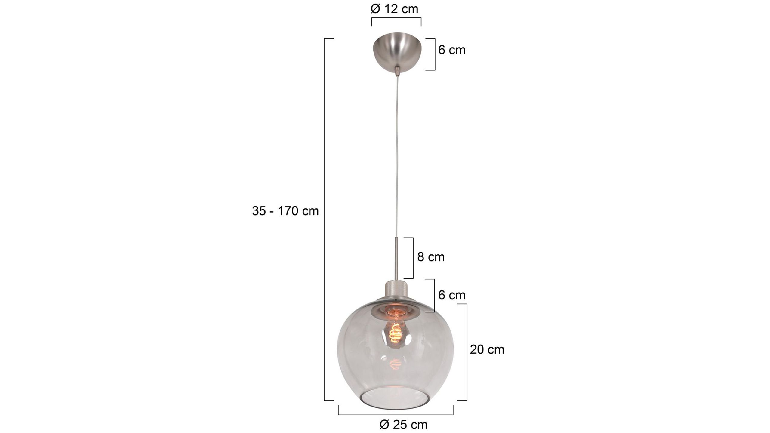 Hanglamp 1897ST Lotus B25 x D25 cm