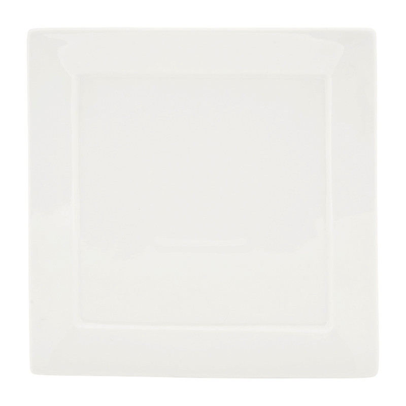 Dinerbord porselein - 24.8x24.8 cm
