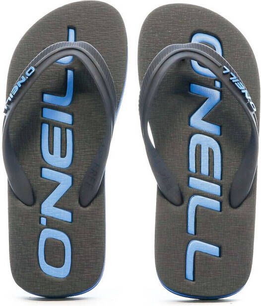 O'Neill teenslippers grijsgroen Polyethyleen 26.5