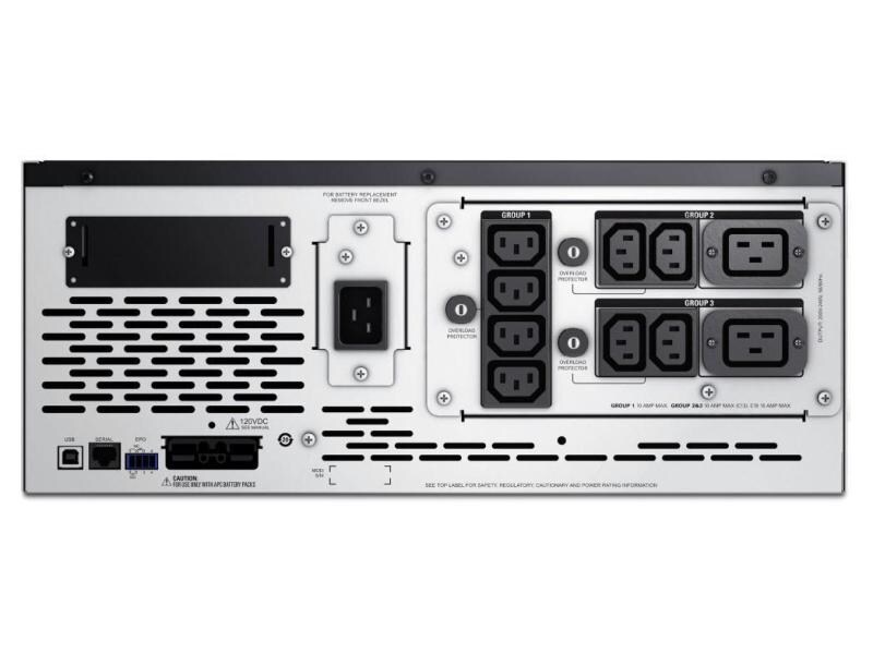 APC USV SMX2200HV 2200 VA / 1980 W Smart-UPS X, Line Interactive, 2200VA, Rack/Tower konvertierbar 4U, 208V-230V, 8x C13 2x C19 IEC, SmartSlot, verlängerte Laufzeit, geringe Tiefe