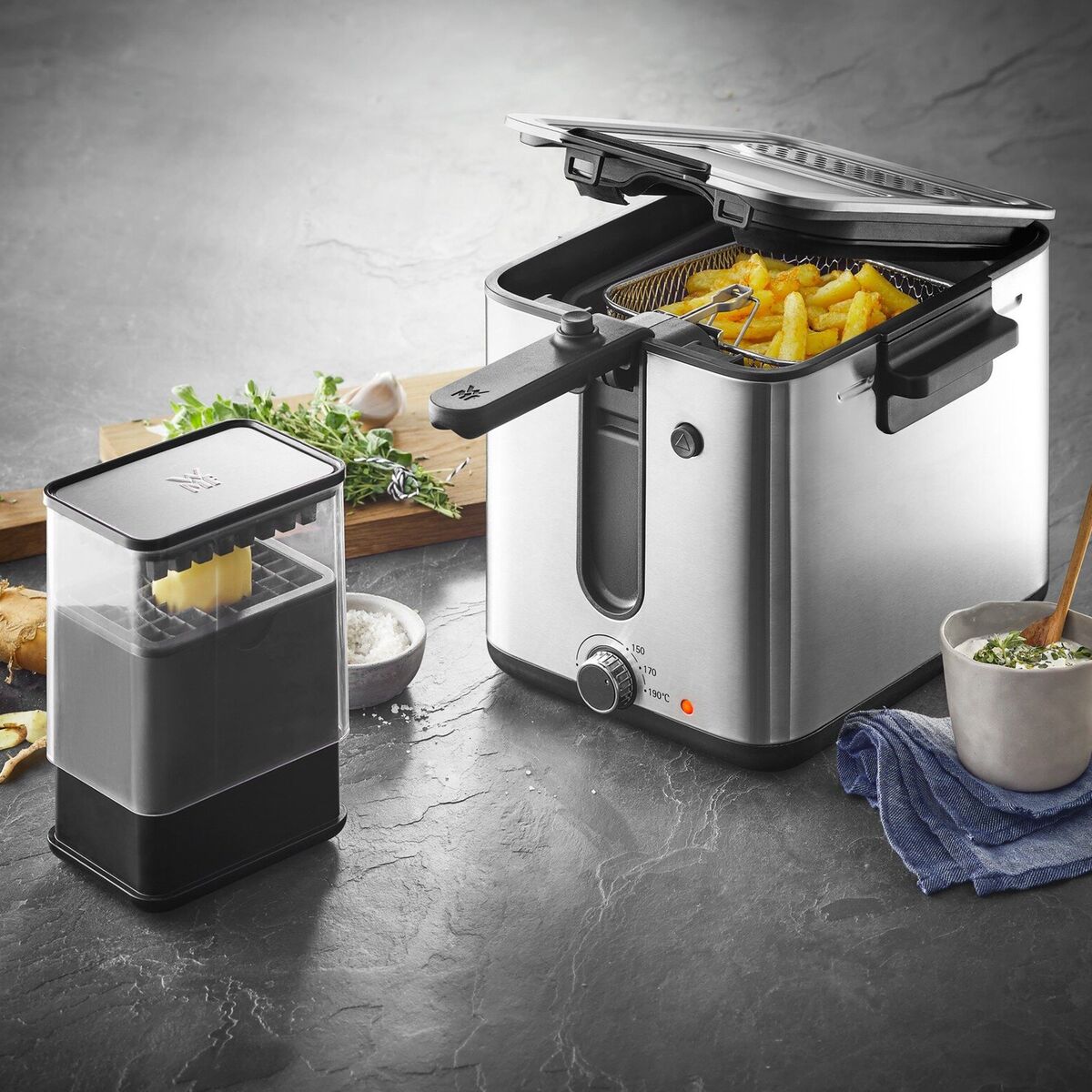 Kitchen Minis Fryer og Dicer frityrfryte