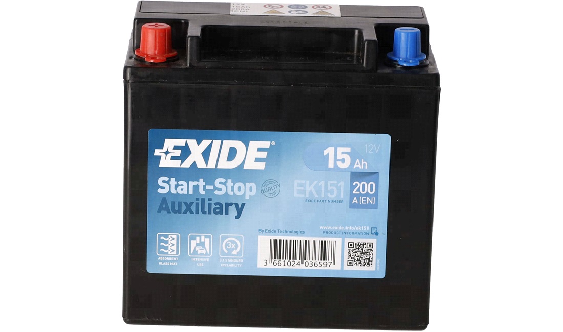 Batteri 12V 15Ah