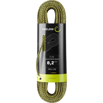 Edelrid Starling Protect Pro Dry 8,2mm Seil Yellow-night