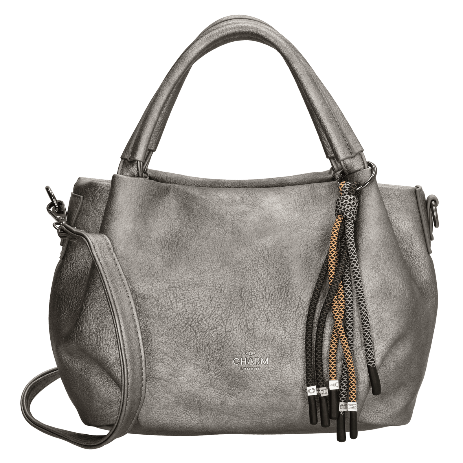 Charm London Tottenham Handtas Pewter