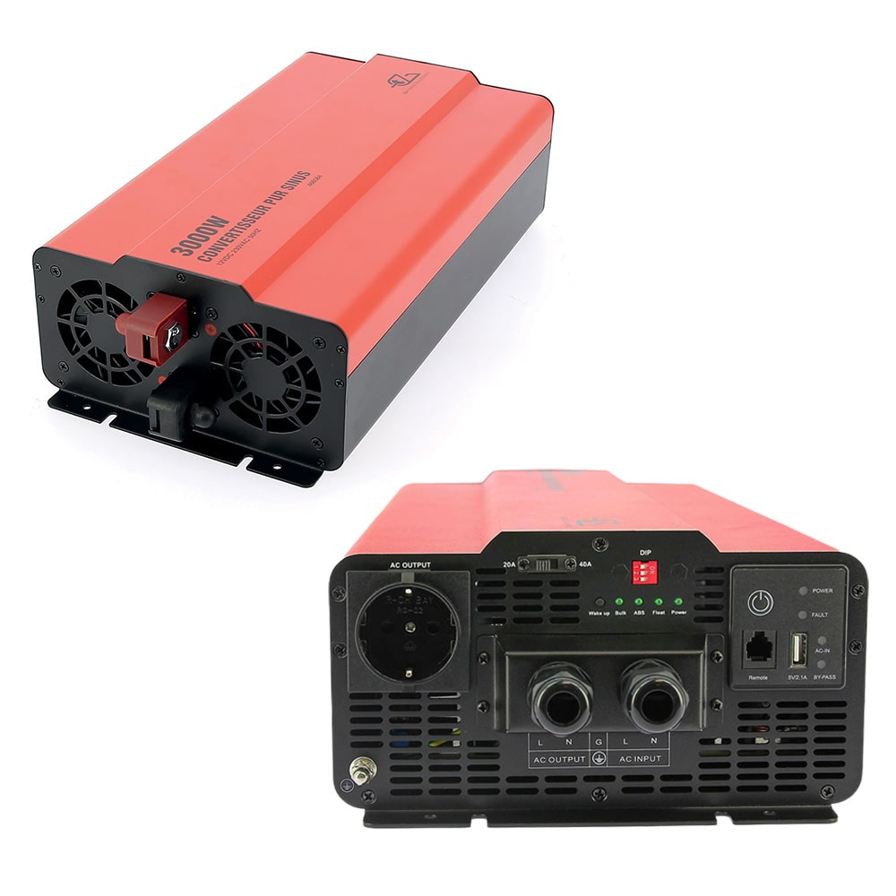 Convertisseur Pur Sinus 3000W 12/230V EZA