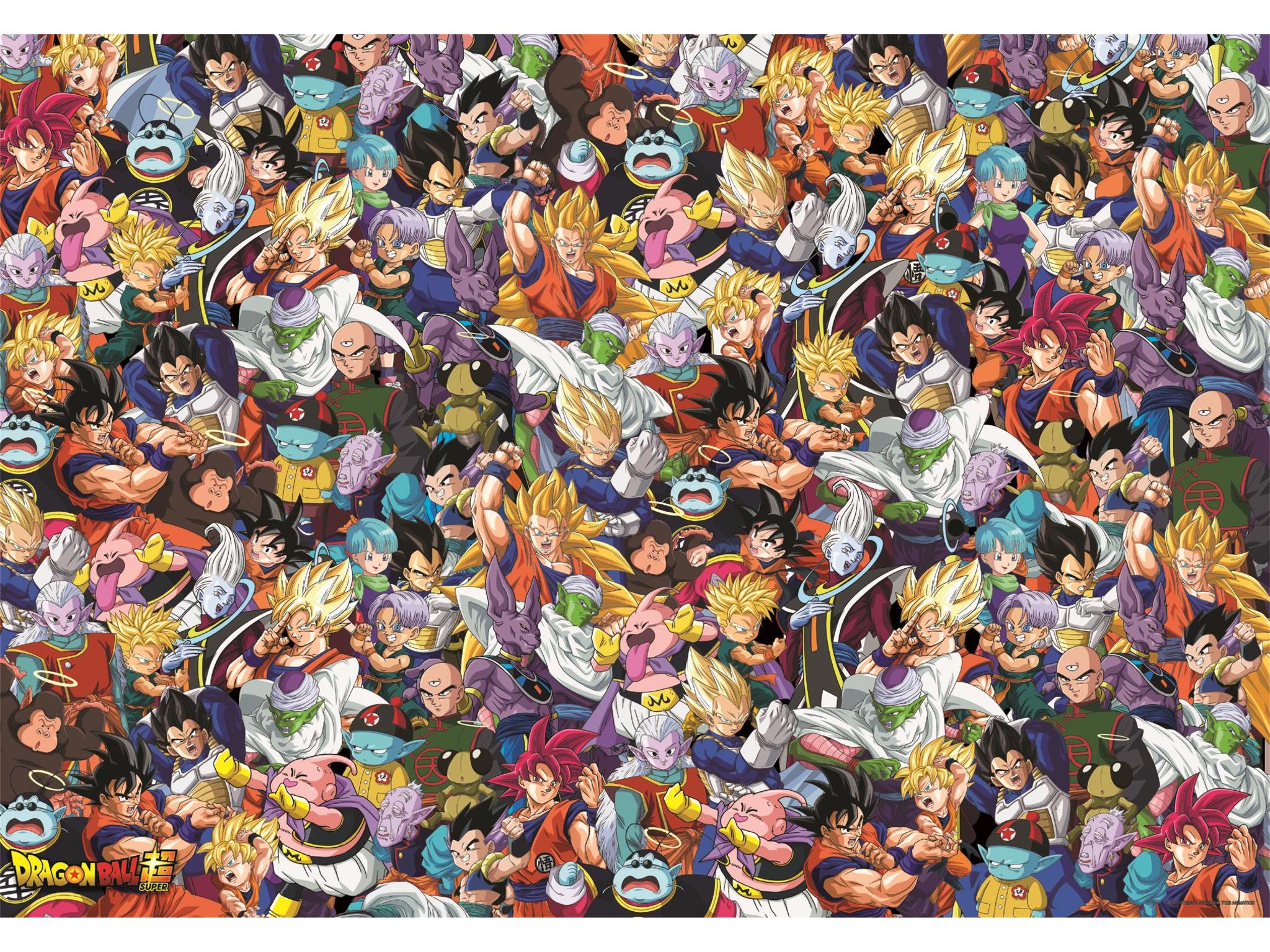 PUZZLE DRAGON BALL CLEMENTONI IMPOSSIBLE 1000 PEÇAS