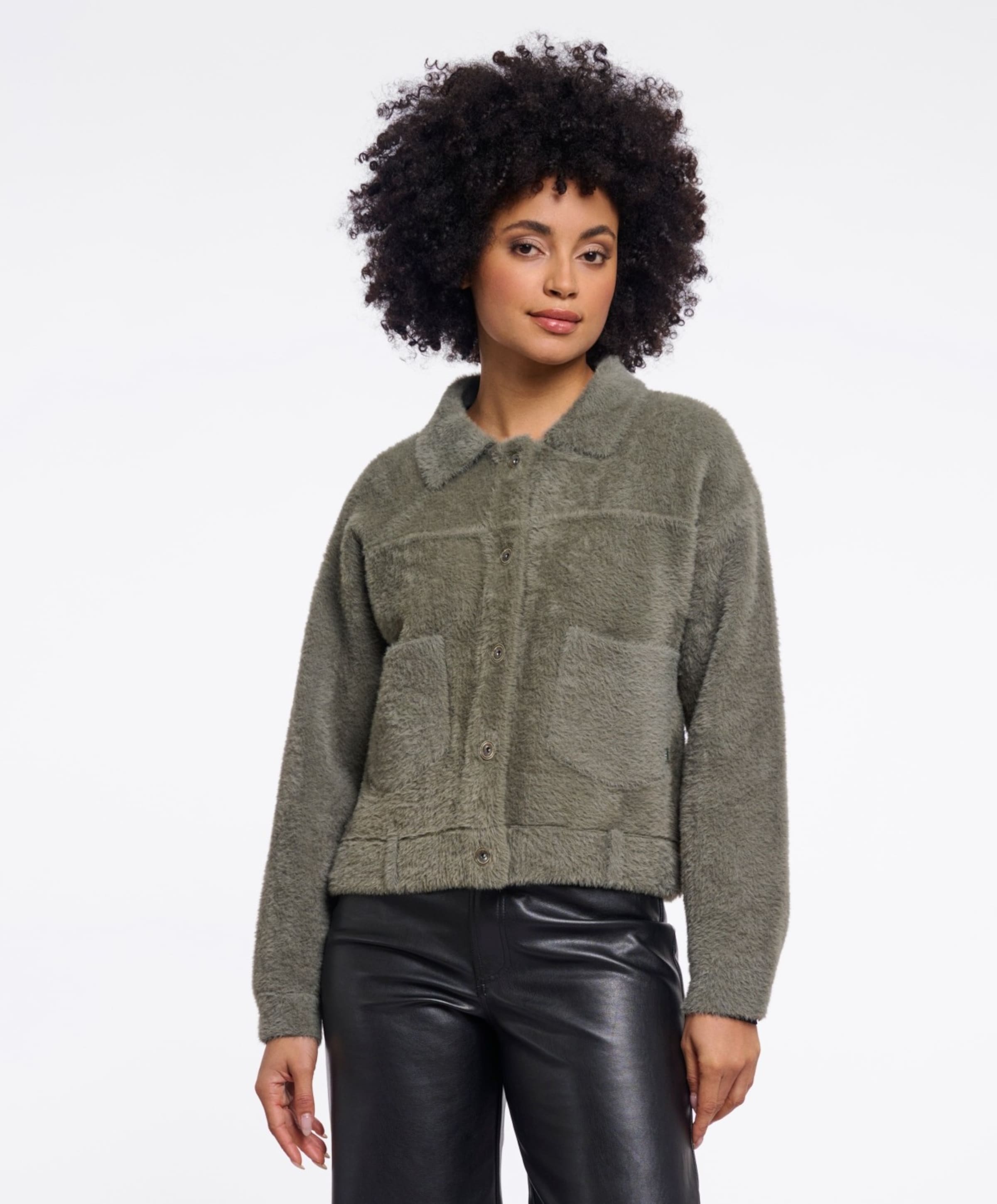 Rino & pelle Dames vest groen
