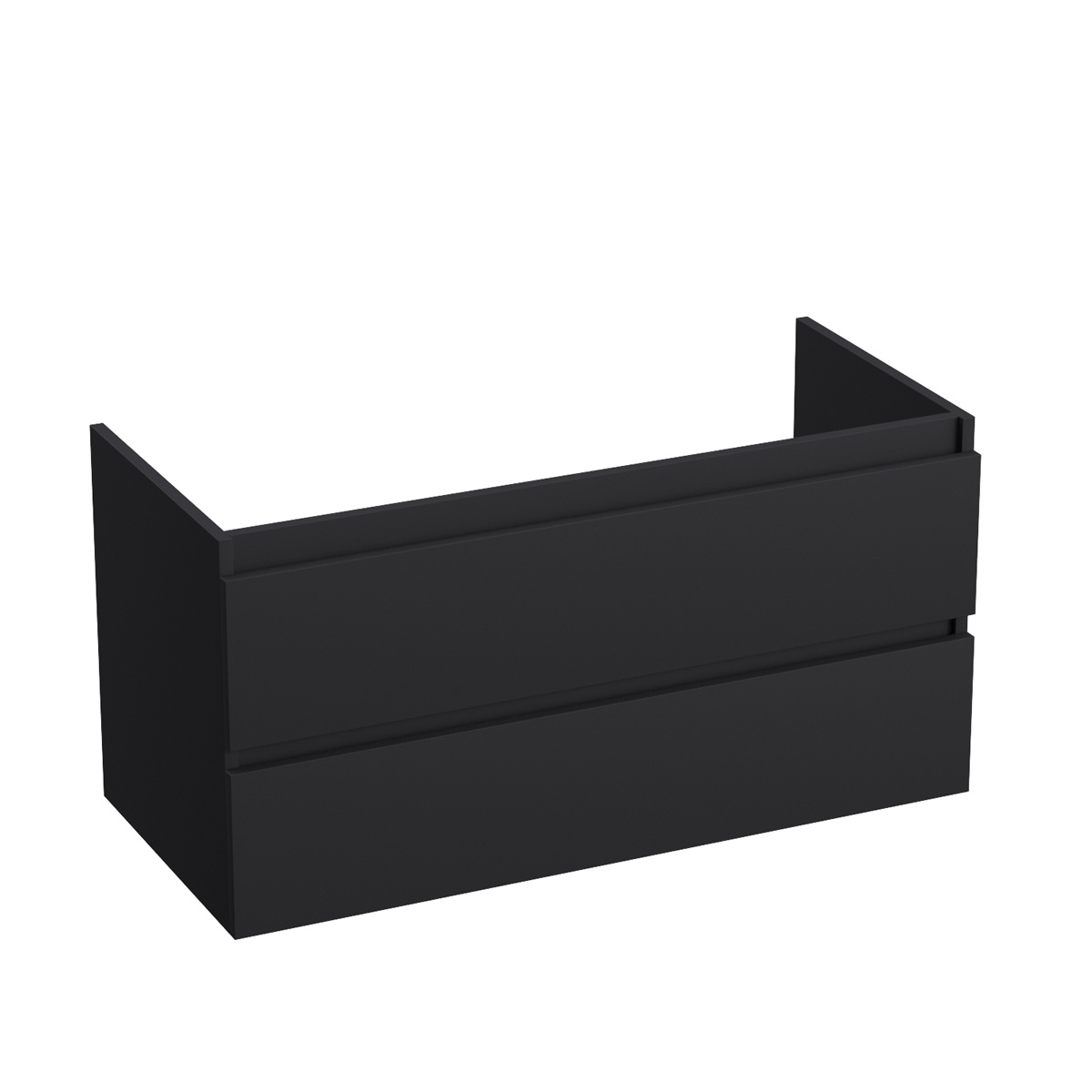 Fontana Rovigo onderkast 100cm mat zwart