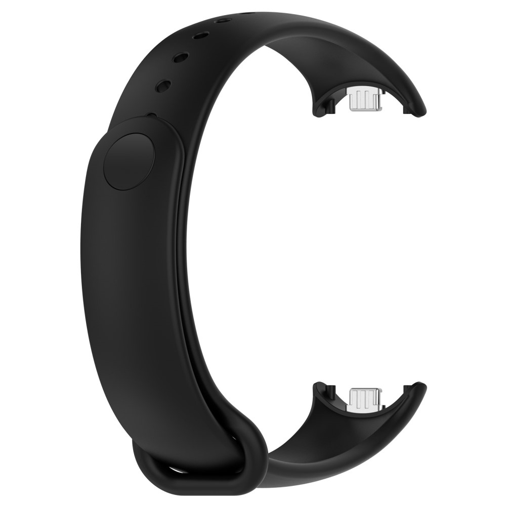 Xiaomi Mi Band 8 / 9 Ersatz Silikon Sport Armband (Gelenkumfang: 180-240mm) - Schwarz