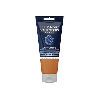 Lefranc Bourgeois - Peinture acrylique - terre de Sienne naturelle - 80 ml