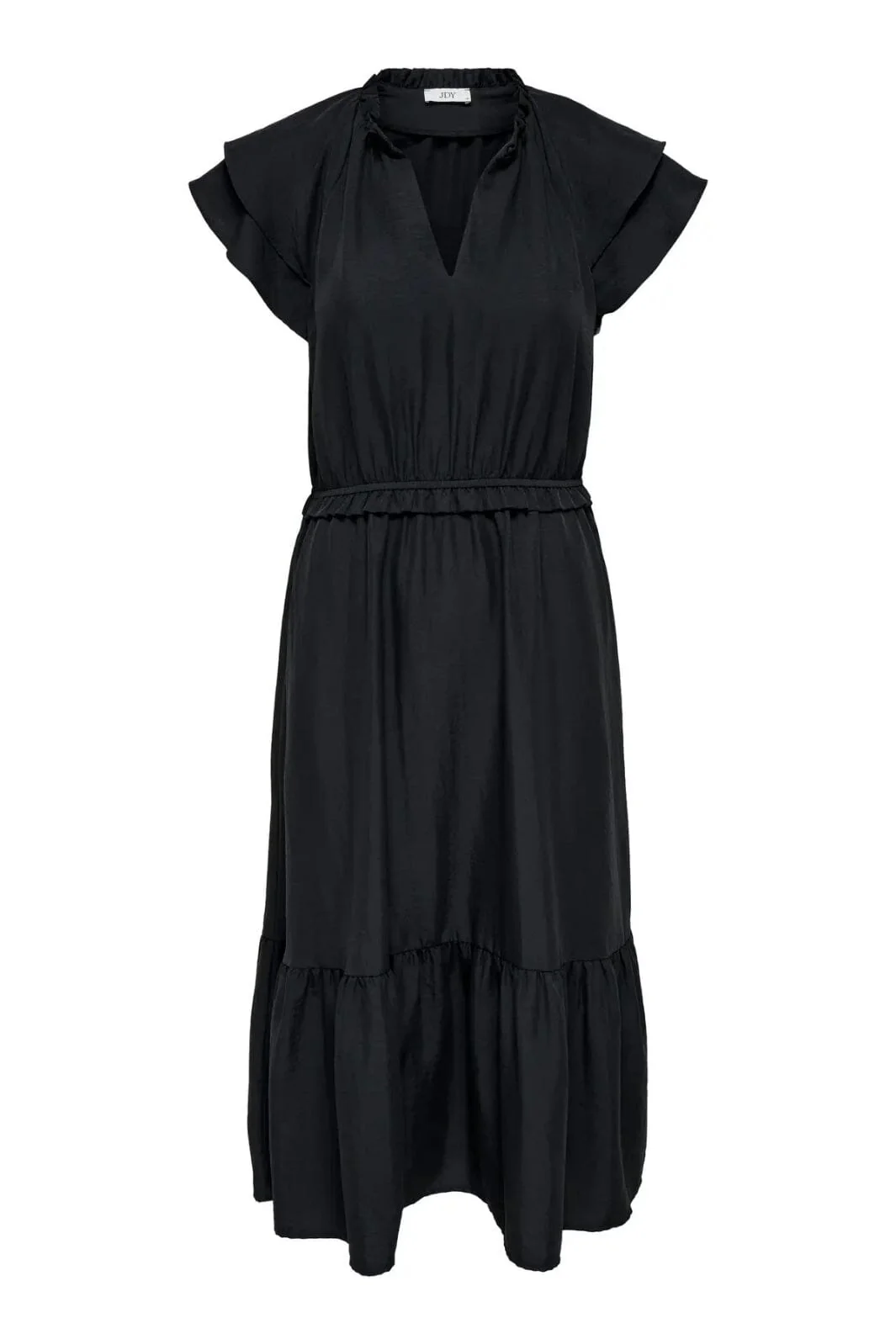 JDY Jdytrain S/L Frill Midi Dress