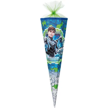 Nestler Schultüte Max Steel, 85cm, 6-eckig