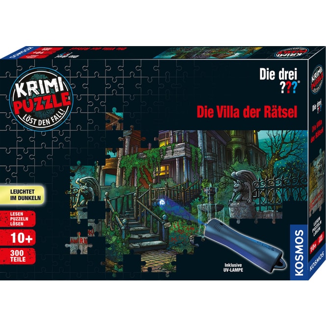 Die drei ??? - Krimipuzzle - Villa der Rätsel