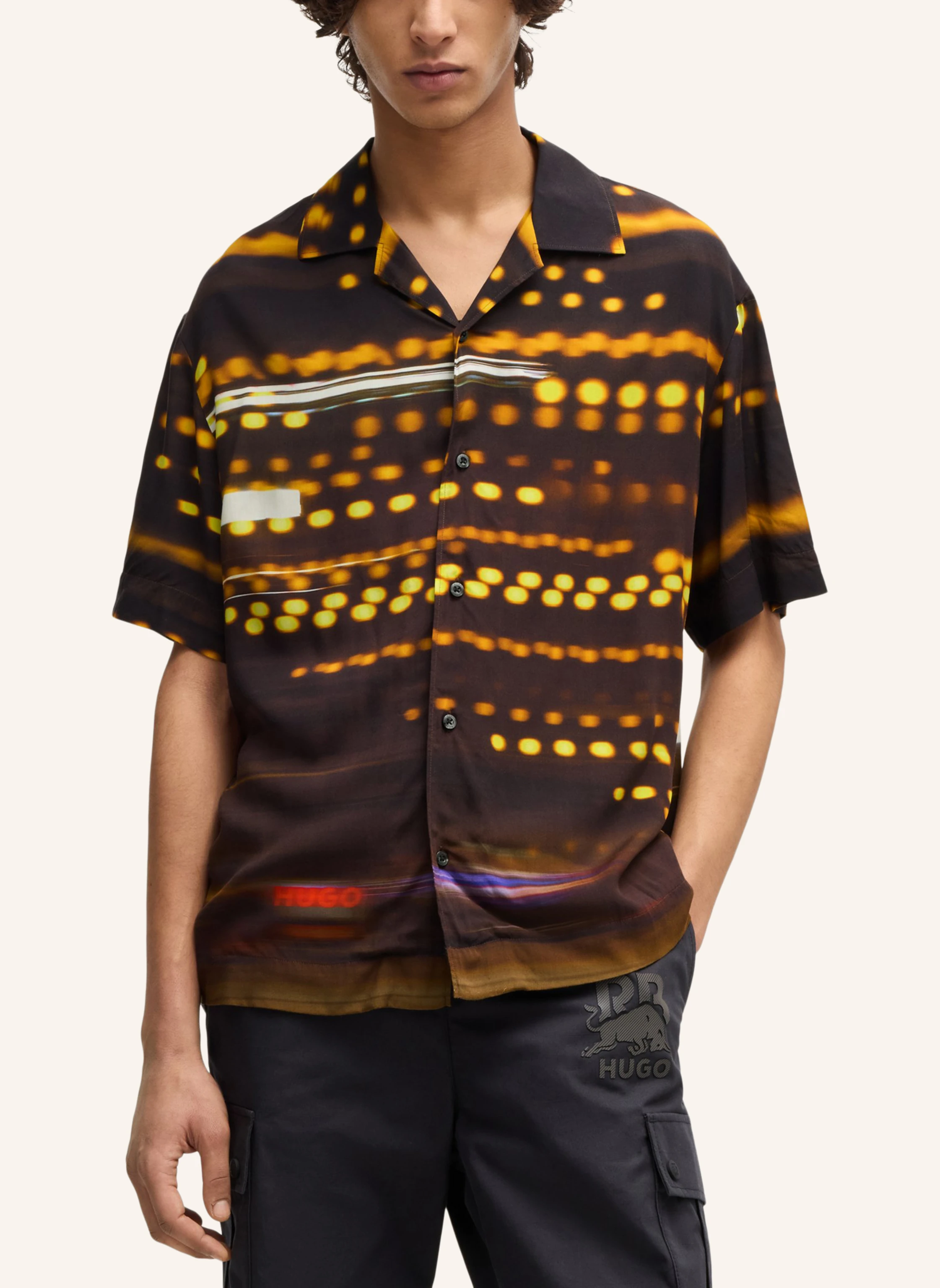 HUGO Business Hemd ESPINO_RB Oversize Fit