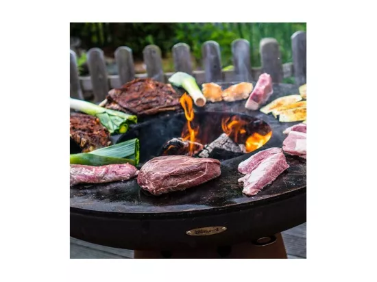 Barbecue brasero en acier Nero Hauteur 79 cm Diamètre 82 cm