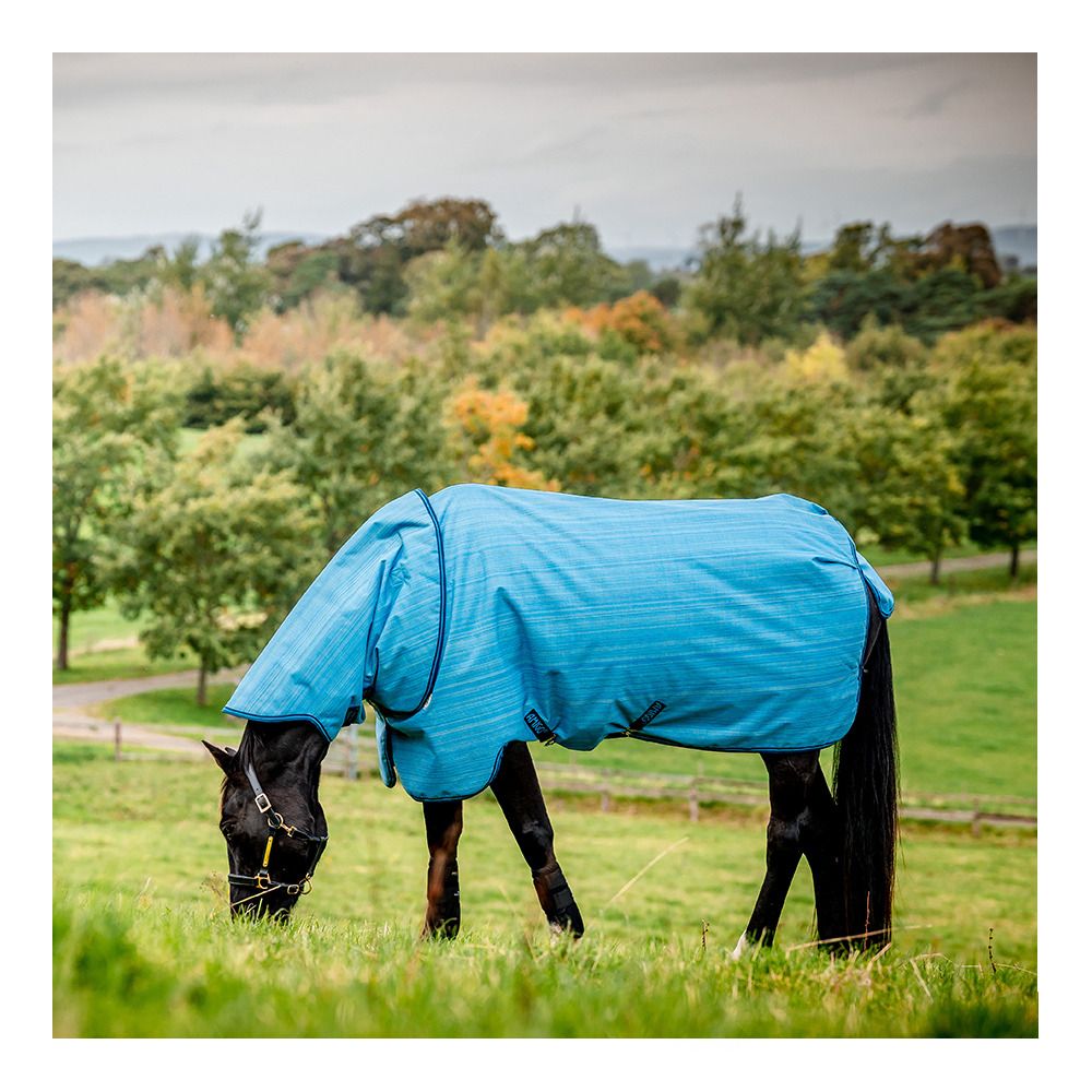 Horseware AMIGO HERO REVIVE PLUS 900D 200G - Couverture de paddock ocean blue