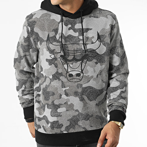 Sweat Capuche 50477453 Chicago Bulls Noir