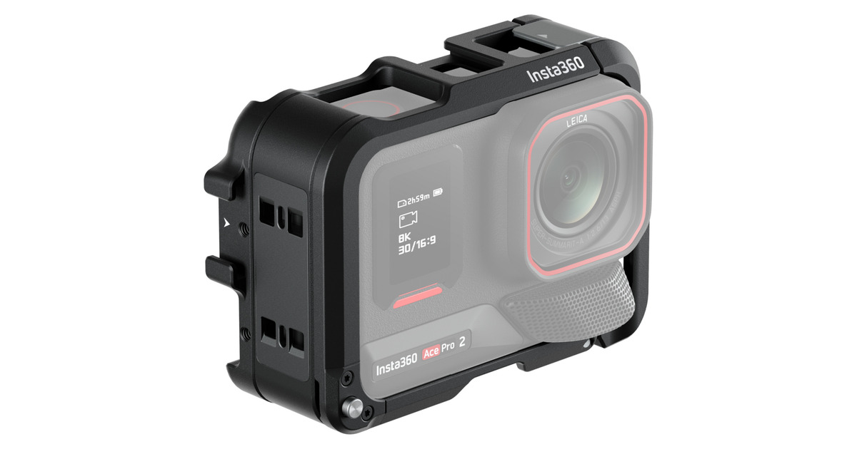 Insta360Ace Pro 2 Utillity Frame bevestiging  (Zwart)