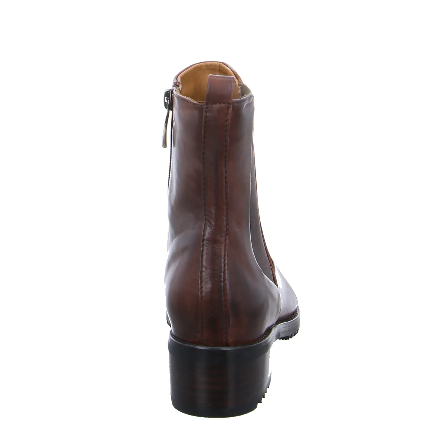 EVERYBODY Stiefelette Braun Leder