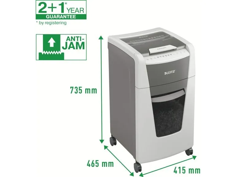 Makulator Leitz IQ AutoFeed Office 300 krydsmakulering 4x30 mm (P-4)