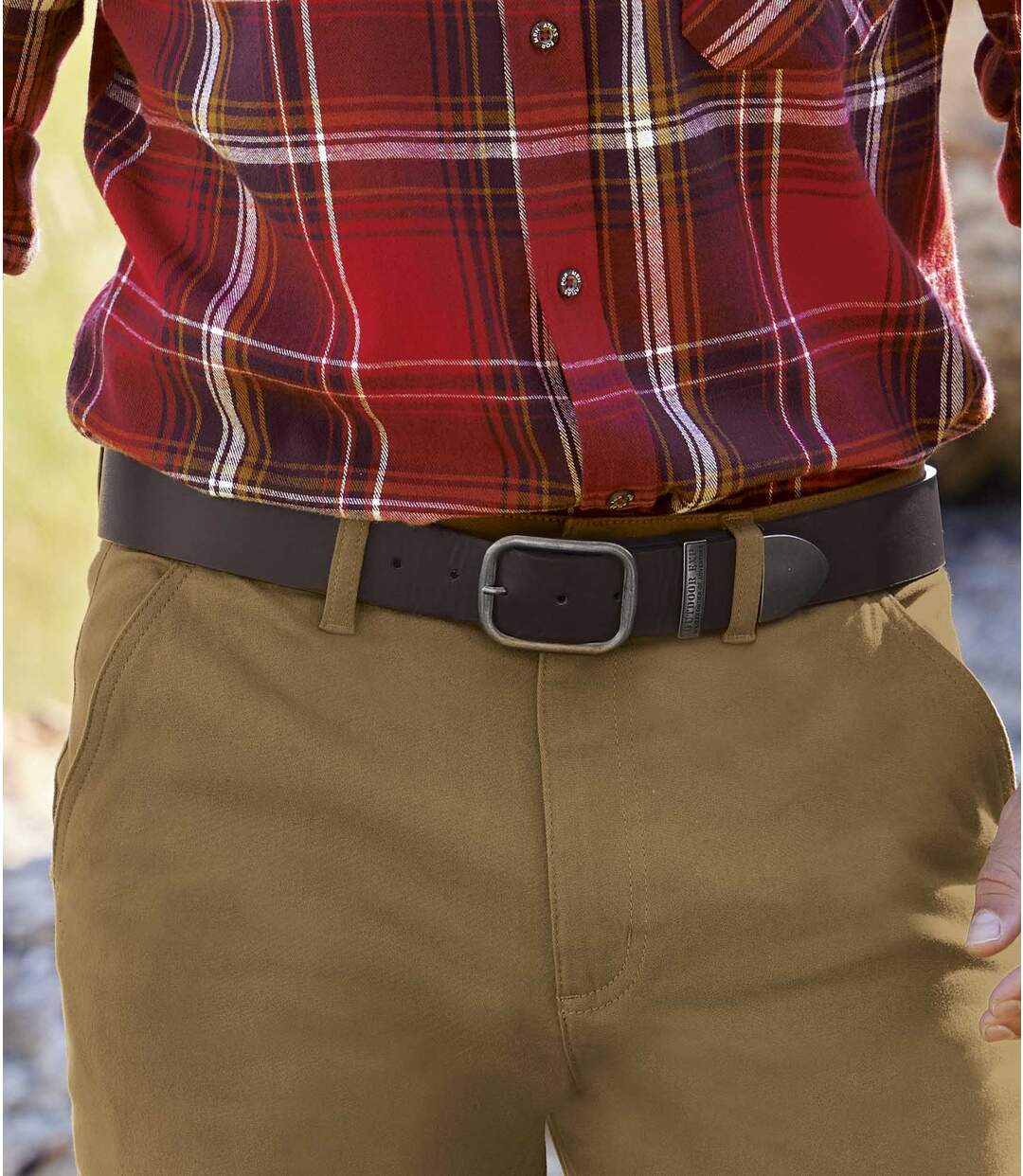 Ceinture Croûte de Cuir Authentique