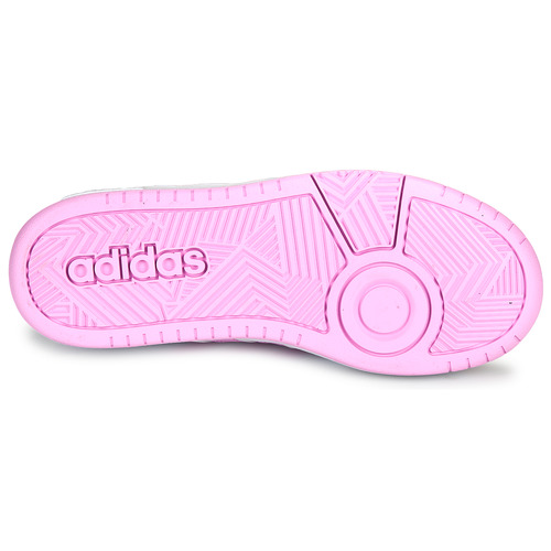 Adidas Sportswear - HOOPS 3.0 K - Blanc / Lila