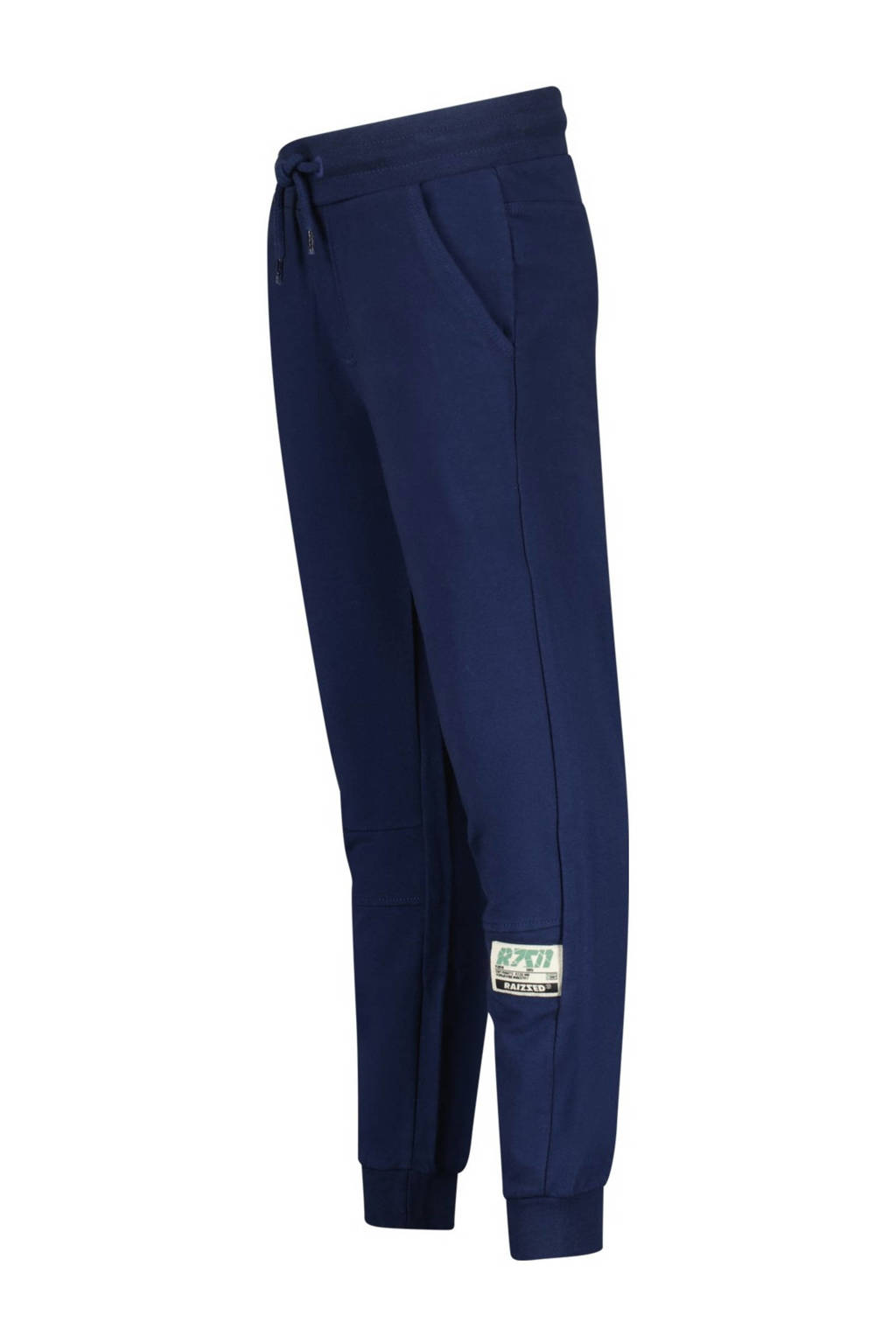 Raizzed tapered fit joggingbroek Tezu met logo donkerblauw
