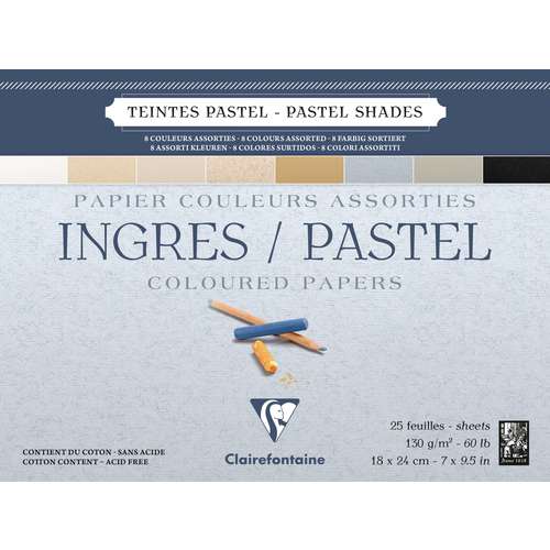 Clairefontaine Ingres Pastellblock