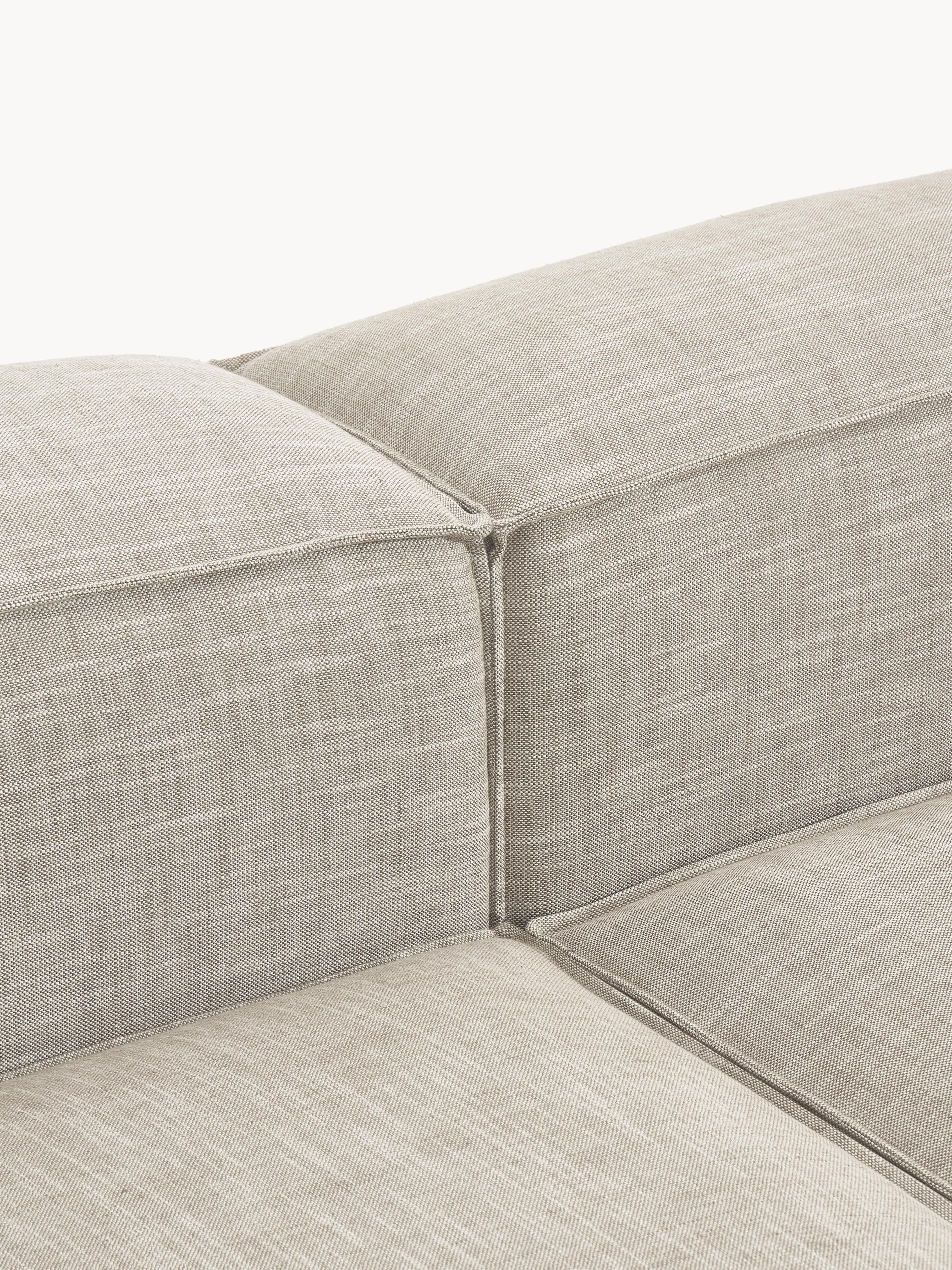 Modulaire U-bank Lennon van linnenmix