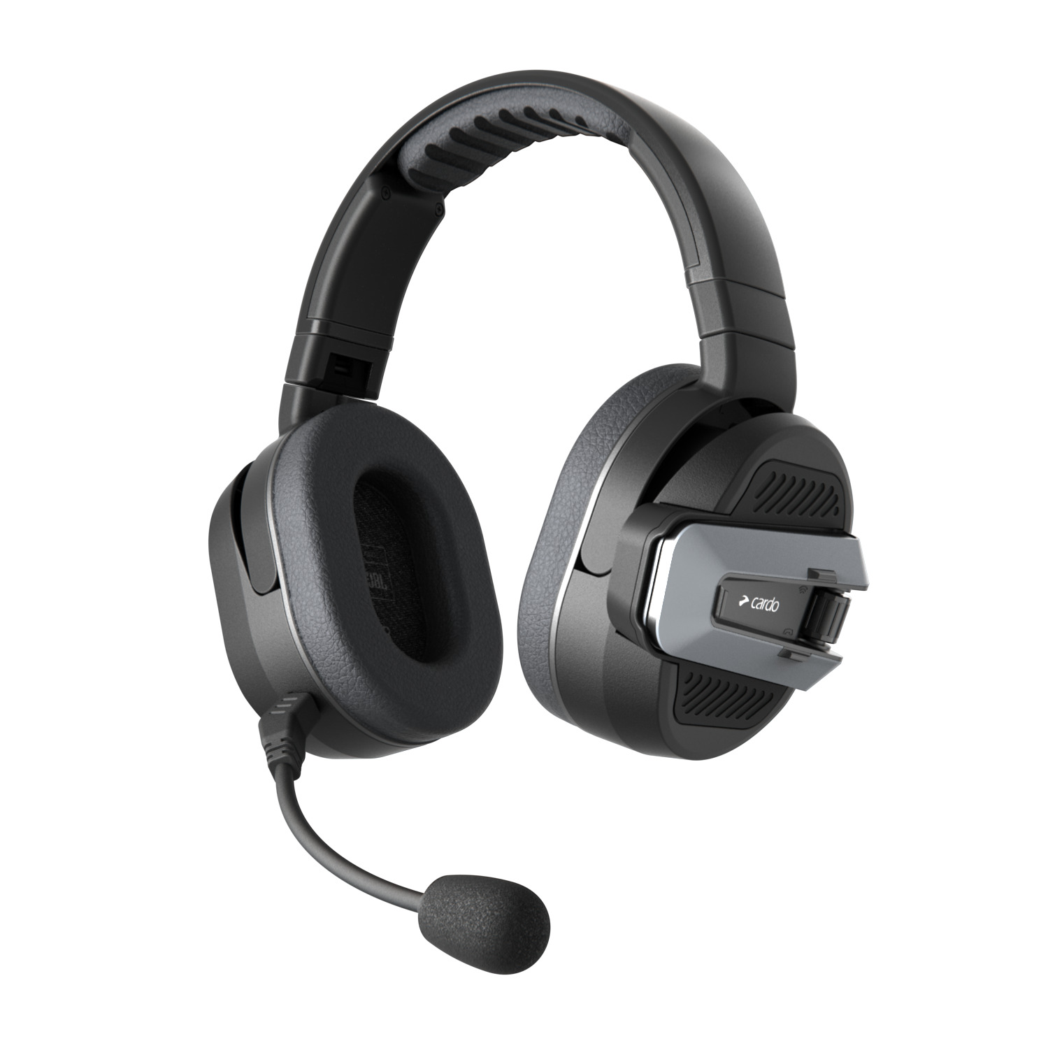 Cardo - Casque stéréo Packtalk Edgephones Orv Noir