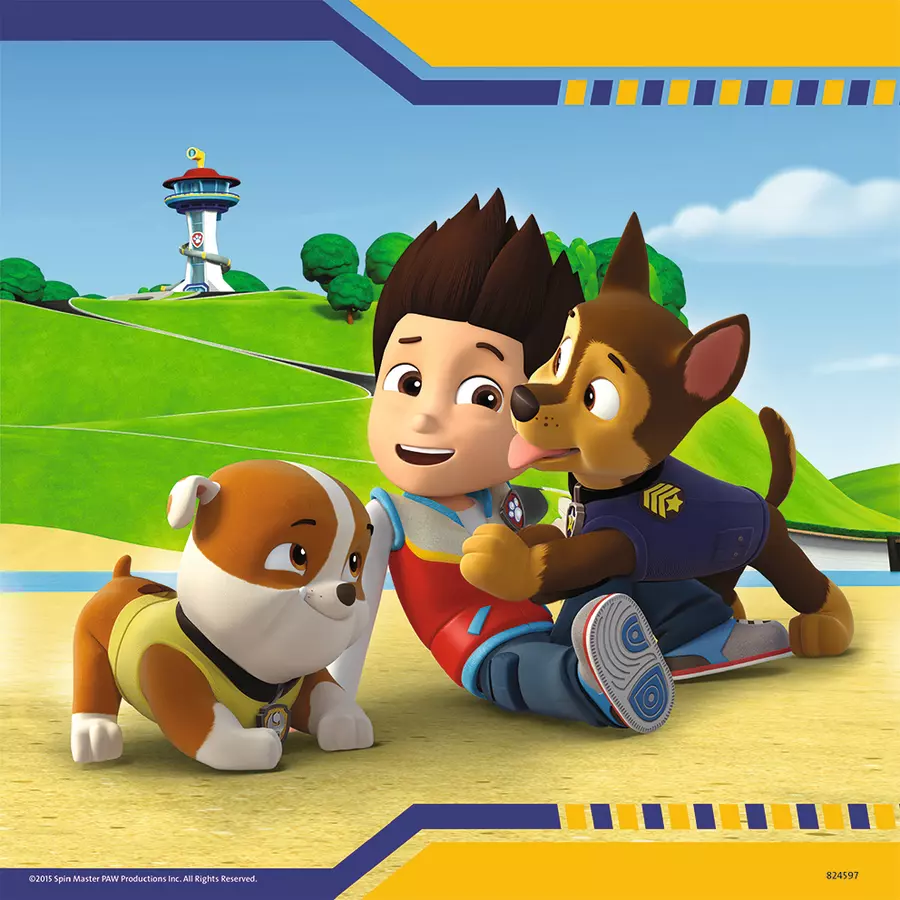 Ravensburger Puzzle 3 x 49 Teile Paw Patrol: Helden mit Fell