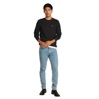 Tee-shirt à manches longues homme Woven Label Waffle CALVIN KLEIN