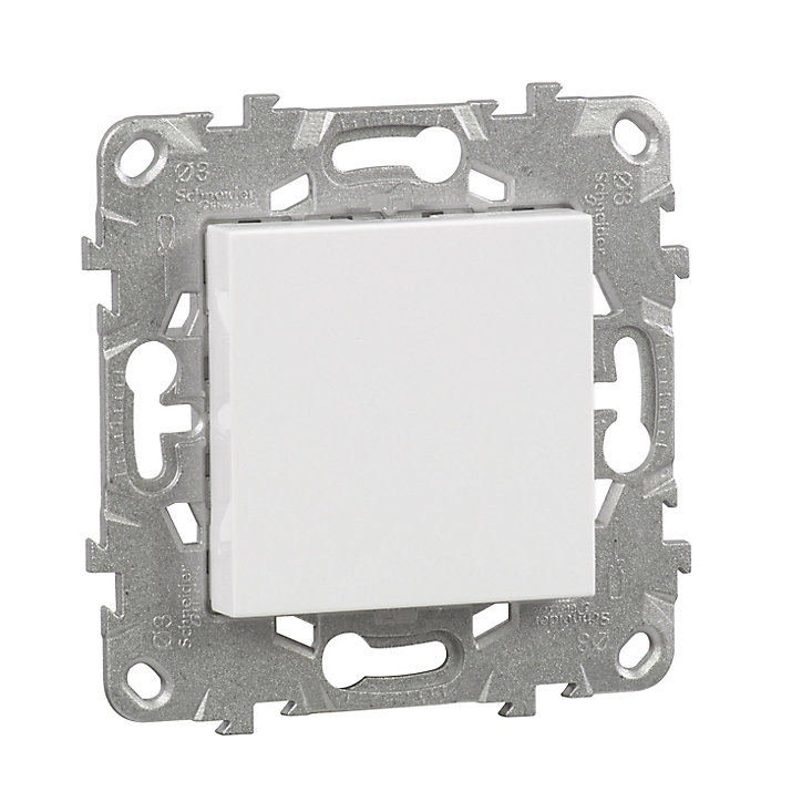 Mécanisme obturateur Schneider Electric Unica Déco blanc