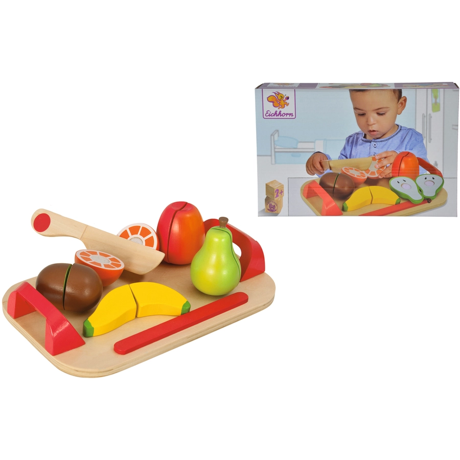 Eichhorn Schneidebrett Obst, 12-tlg.