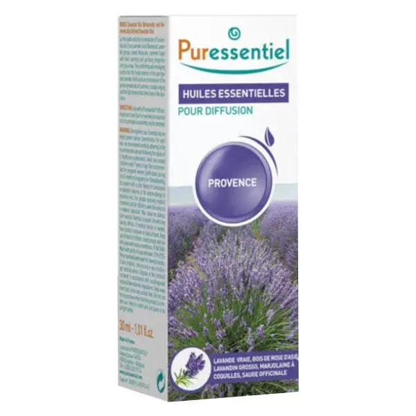 Mistura de Óleos Essenciais para Difusão Puressentiel Provence 30ml