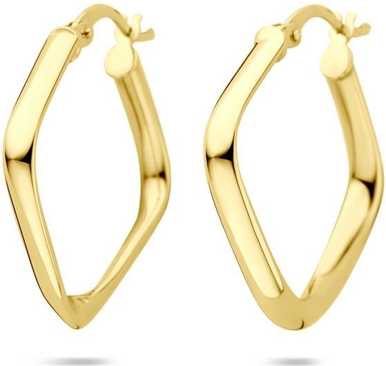 14K geelgoud oorringen 21 mm 4033497