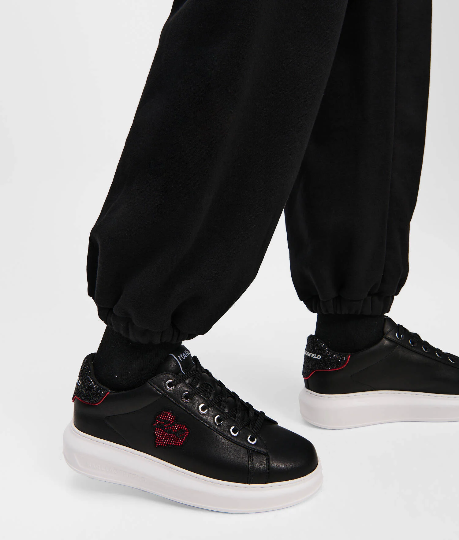 BASKETS K/HEART KAPRI - Noir