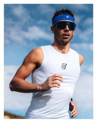 Bandeau Compressport Thin On/Off Bleu