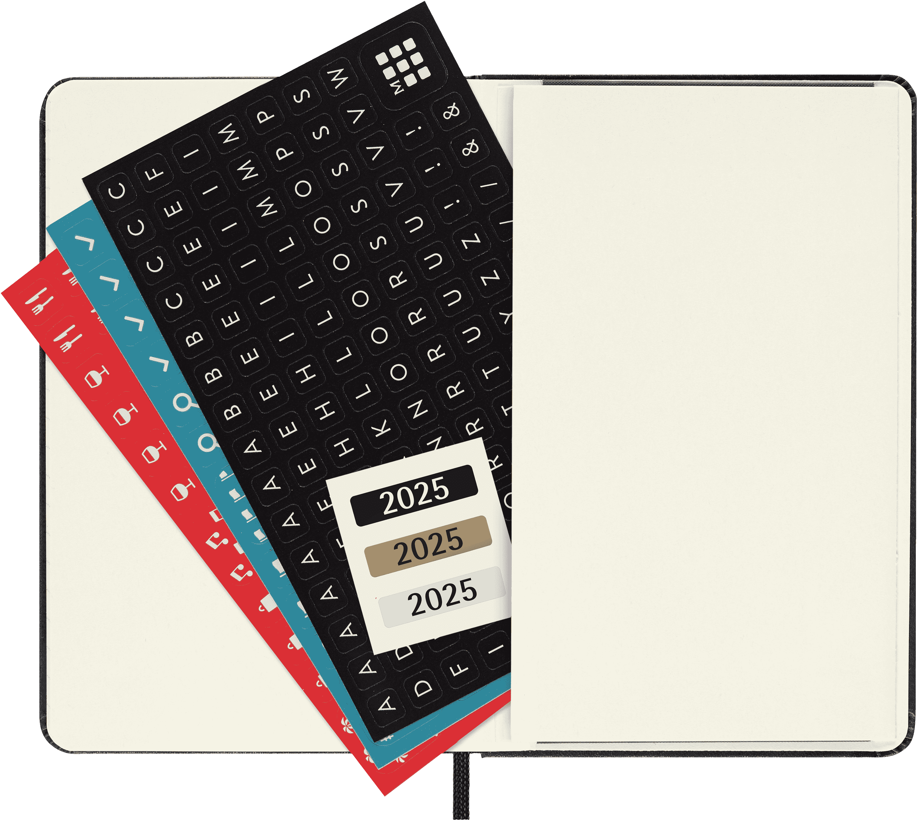 Classic Planner 2025 Pocket Weekly, hard cover, 12 months