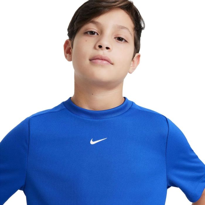 Nike Junior T-shirts Dri-FIT Multi Short Sleeve Tee Blå