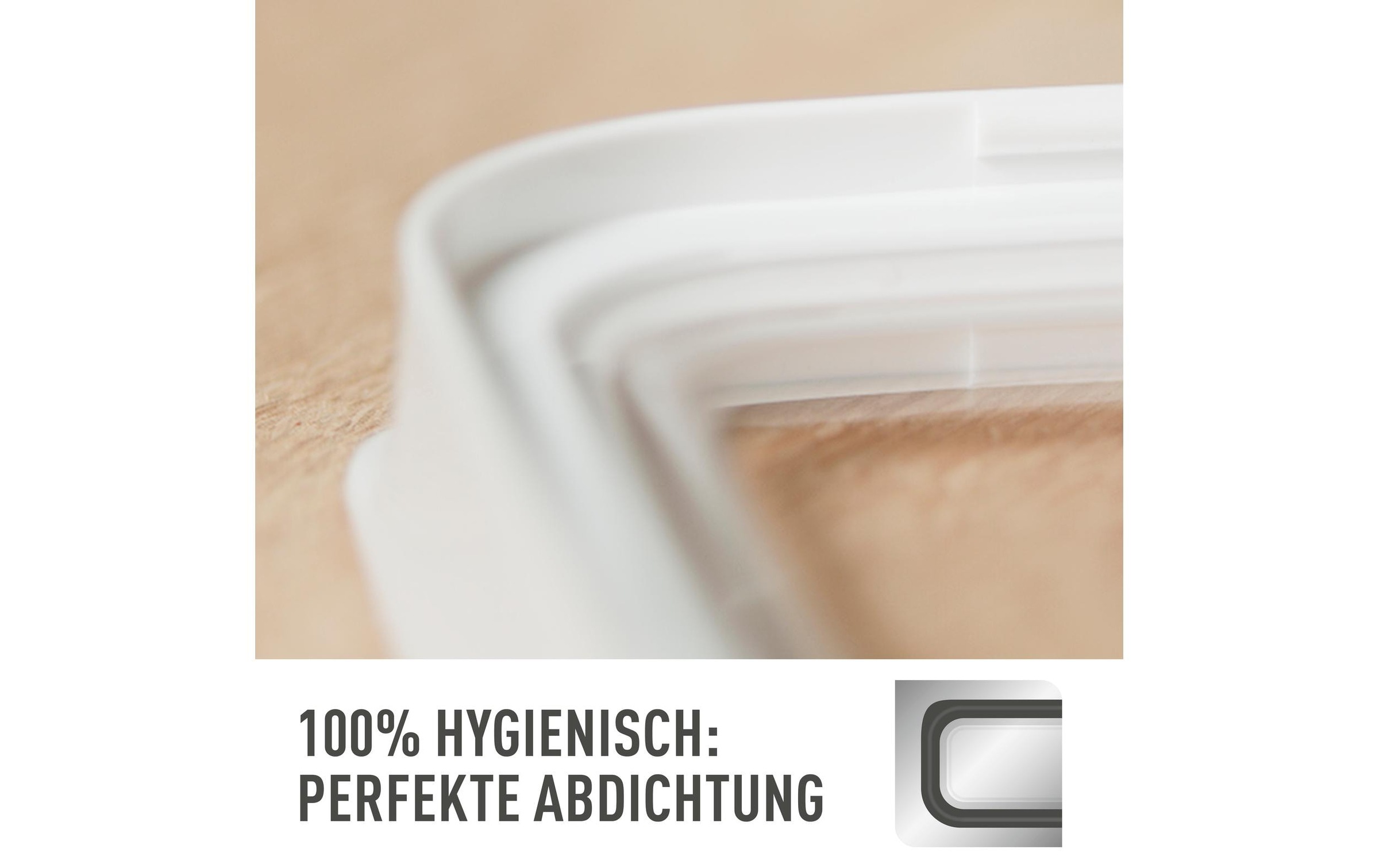 Emsa Vorratsdose »Optima 5 Stück Transparent« 5 Stk. tlg.