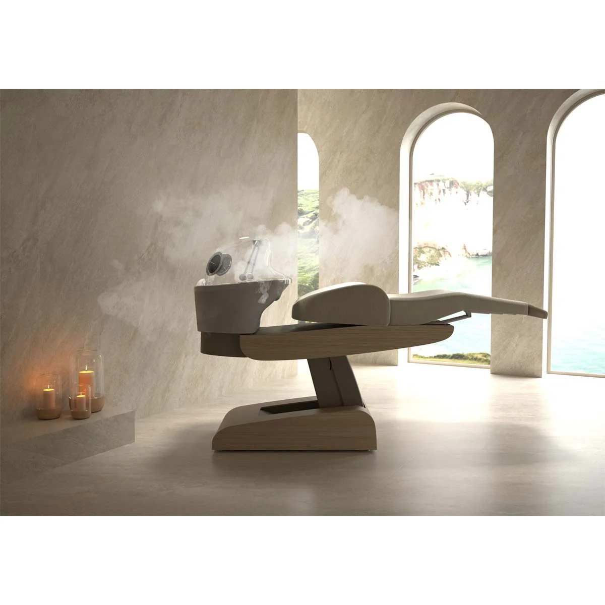 Bac HEAVEN Massage Air   Igloo Shirodara   Vapomist 1   Repose-tête