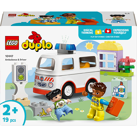 LEGO DUPLO Ambulance og fører 10447