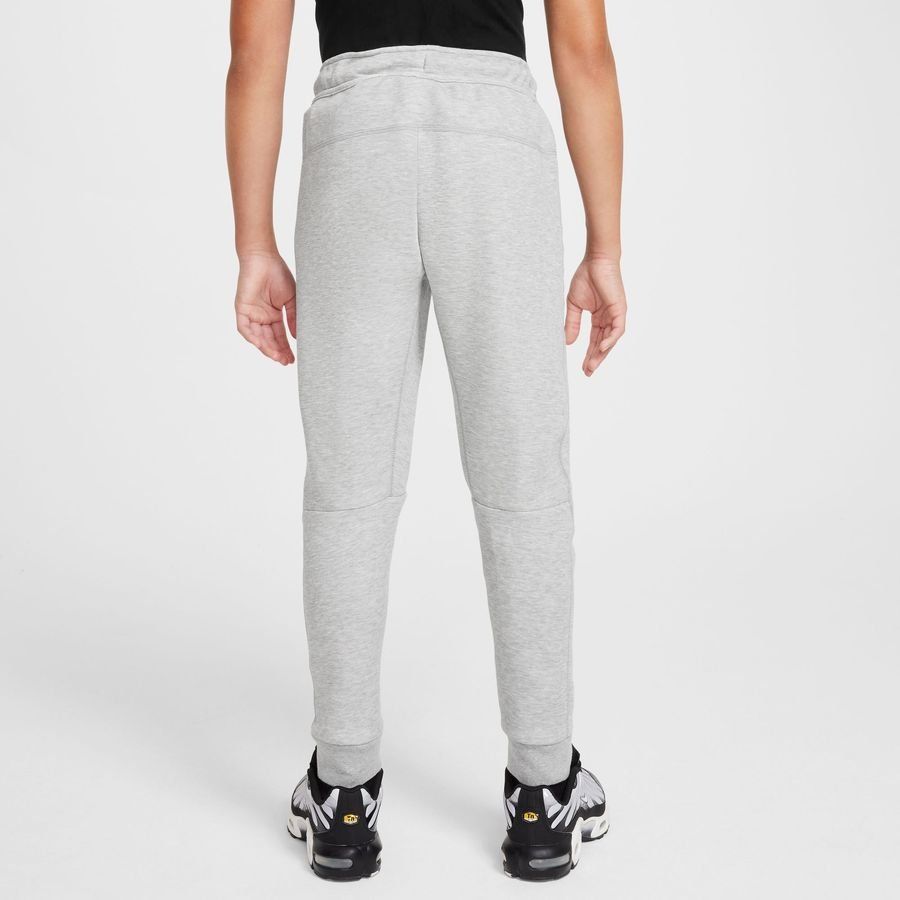 FC Barcelone Bas de Survêtement NSW Tech Fleece - Gris/Jaune Fluo Enfant