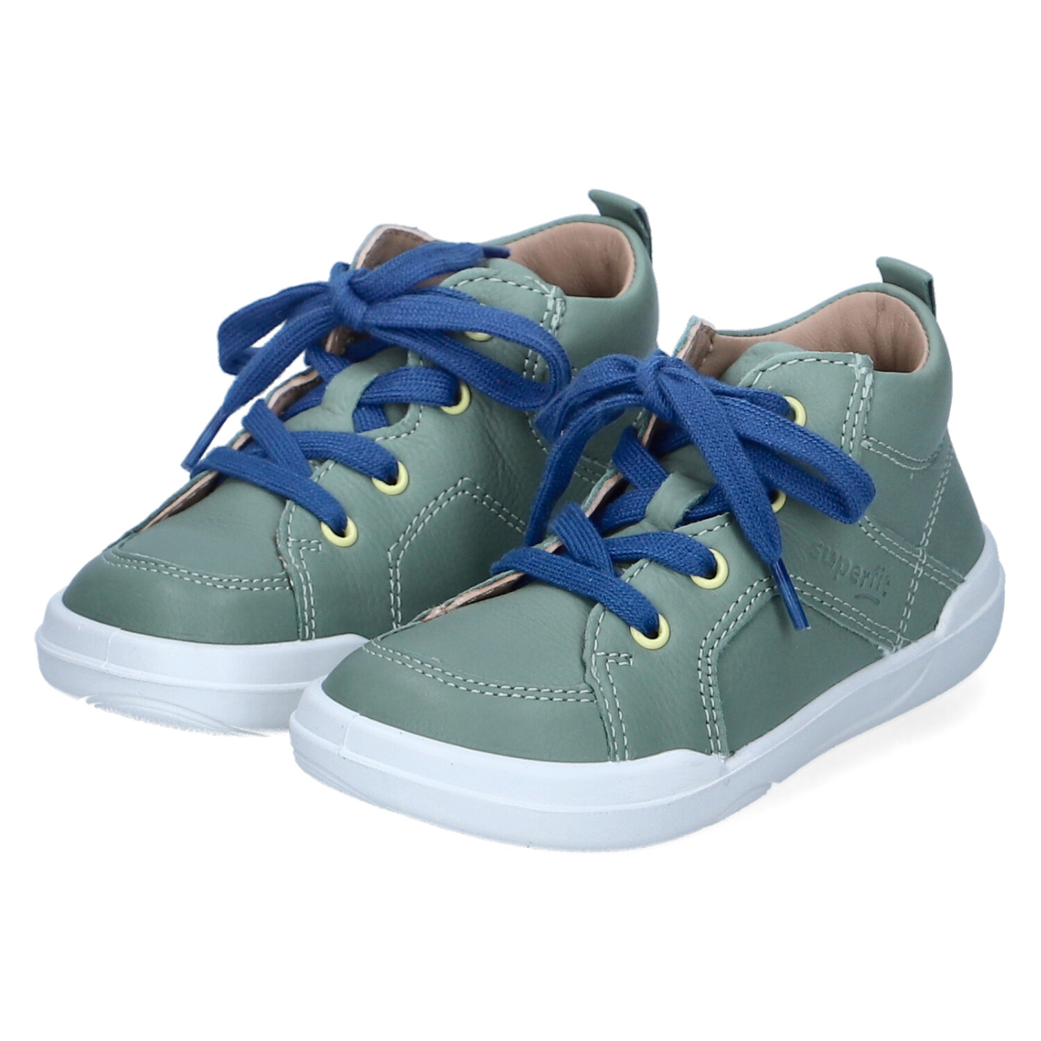 Superfit Lauflernschuhe SUPERFREE - hellgrün/blau