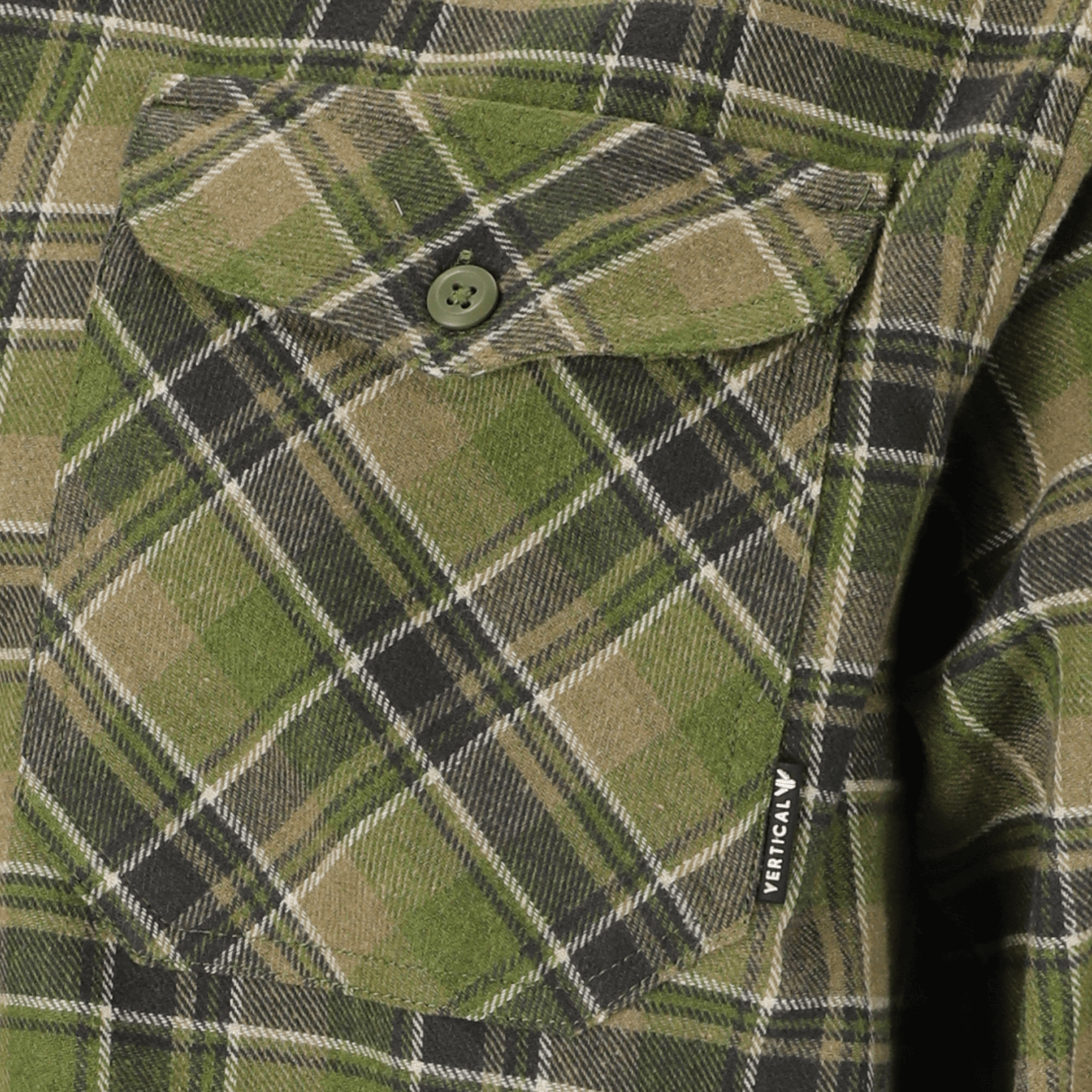 Vertical Deltong M Checked Shirt - Fritid og bomull