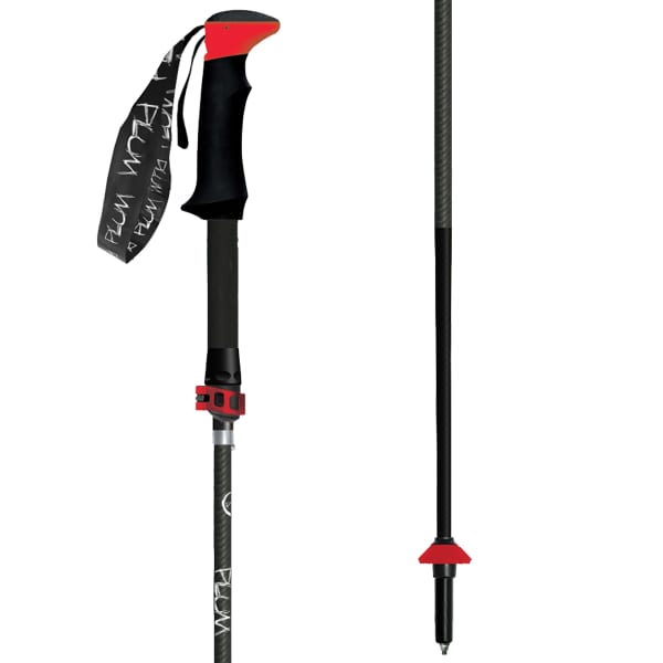 Bâton ski de randonnée PLUM HYBRID CARBON 116/135CM